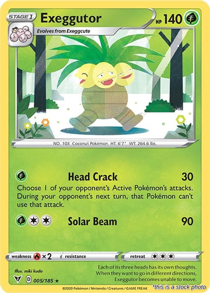 Exeggutor - 005/185 - [SWSH04 - SWSH04: Vivid Voltage]