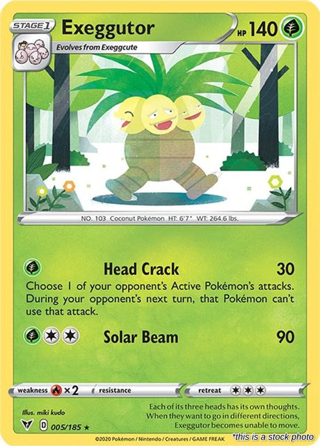 Exeggutor - 005/185 - [SWSH04 - SWSH04: Vivid Voltage]