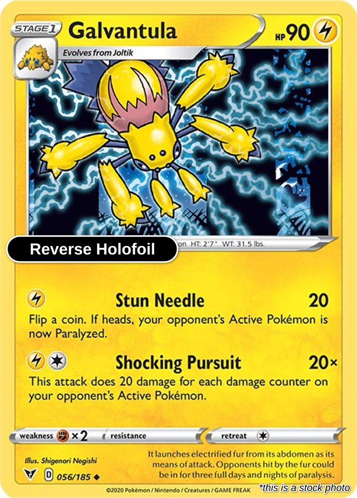 Galvantula - 056/185 - [SWSH04 - SWSH04: Vivid Voltage] - Reverse Holofoil