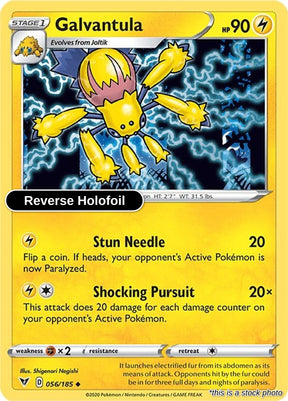 Galvantula - 056/185 - [SWSH04 - SWSH04: Vivid Voltage] - Reverse Holofoil