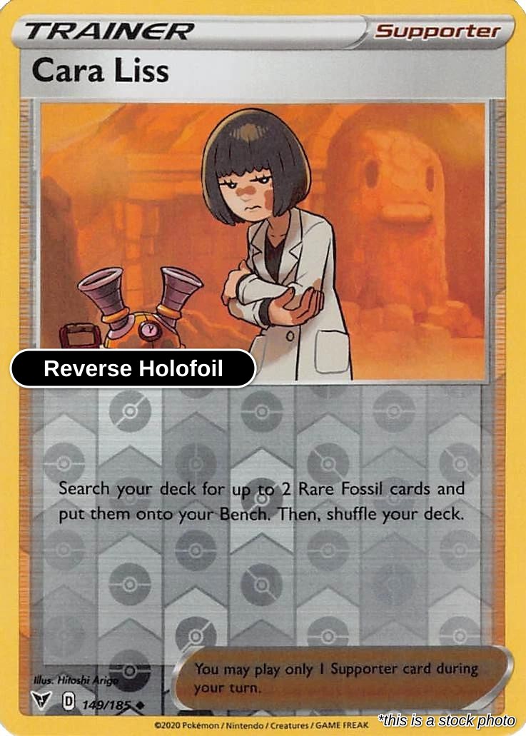 Cara Liss - 149/185 - [SWSH04 - SWSH04: Vivid Voltage] - Reverse Holofoil