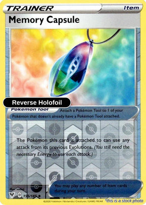 Memory Capsule - 155/185 - [SWSH04 - SWSH04: Vivid Voltage] - Reverse Holofoil