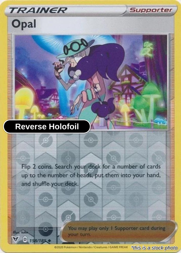Opal - 158/185 - [SWSH04 - SWSH04: Vivid Voltage] - Reverse Holofoil