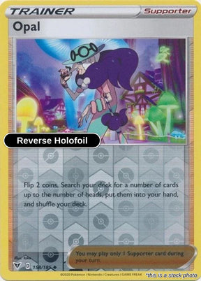 Opal - 158/185 - [SWSH04 - SWSH04: Vivid Voltage] - Reverse Holofoil