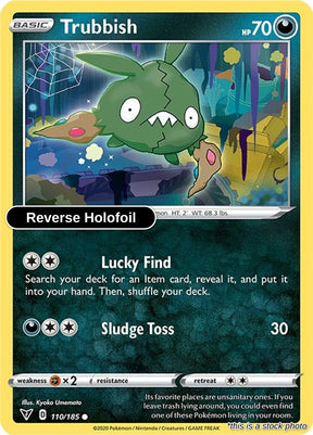 Trubbish - 110/185 - [SWSH04 - SWSH04: Vivid Voltage] - Reverse Holofoil