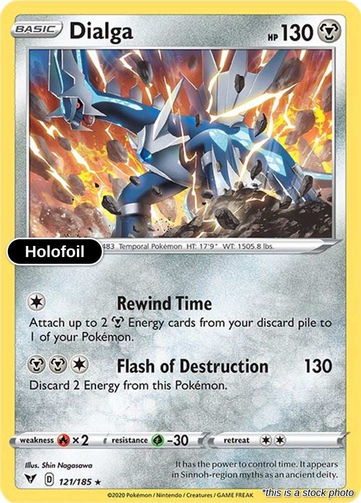 Dialga - 121/185 - [SWSH04 - SWSH04: Vivid Voltage] - Holofoil