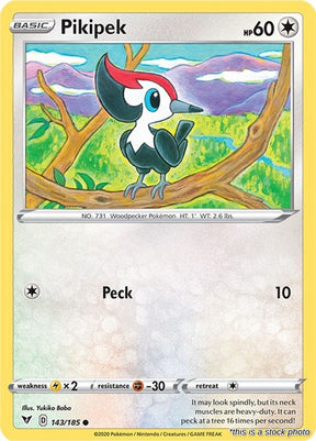 Pikipek - 143/185 - [SWSH04 - SWSH04: Vivid Voltage]
