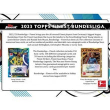 Load image into Gallery viewer, 2022-23 Topps Finest Bundesliga Soccer Hobby Box

