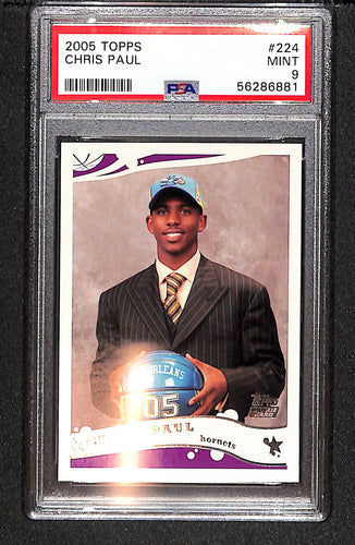 Chris Paul 2005 Topps #224 PSA 9