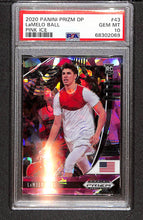 Load image into Gallery viewer, Lamelo Ball 2020 Panini Prizm Draft Picks Pink Ice #43 PSA 10
