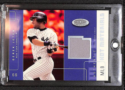 Derek Jeter 2003 Fleer Hot Prospects MLB Hot Materials #HM-DJ 15