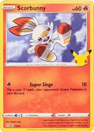 Scorbunny - 16/25