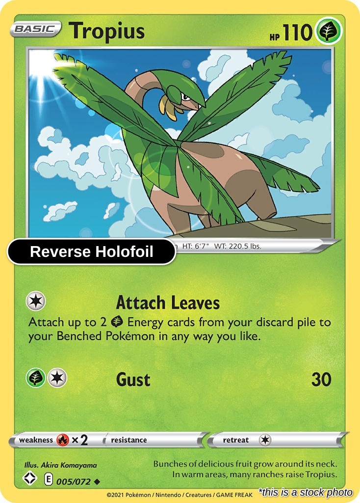 Tropius - 005/072 - [SHF - Shining Fates] - Reverse Holofoil