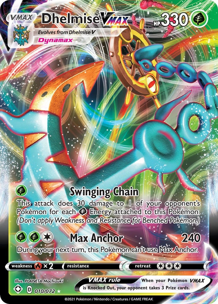 Dhelmise VMAX (010/072) [Shining Fates]