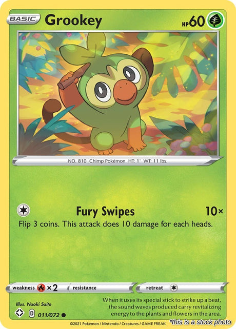 Grookey - 011/072 - [SHF - Shining Fates]