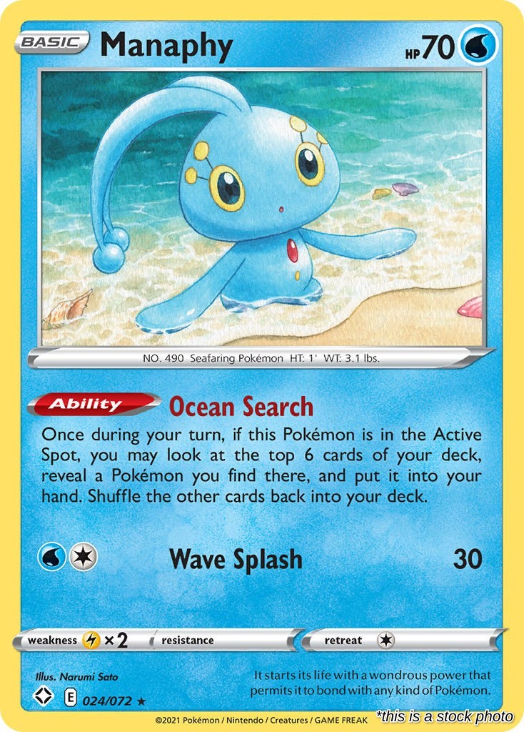 Manaphy - 024/072 - [SHF - Shining Fates]