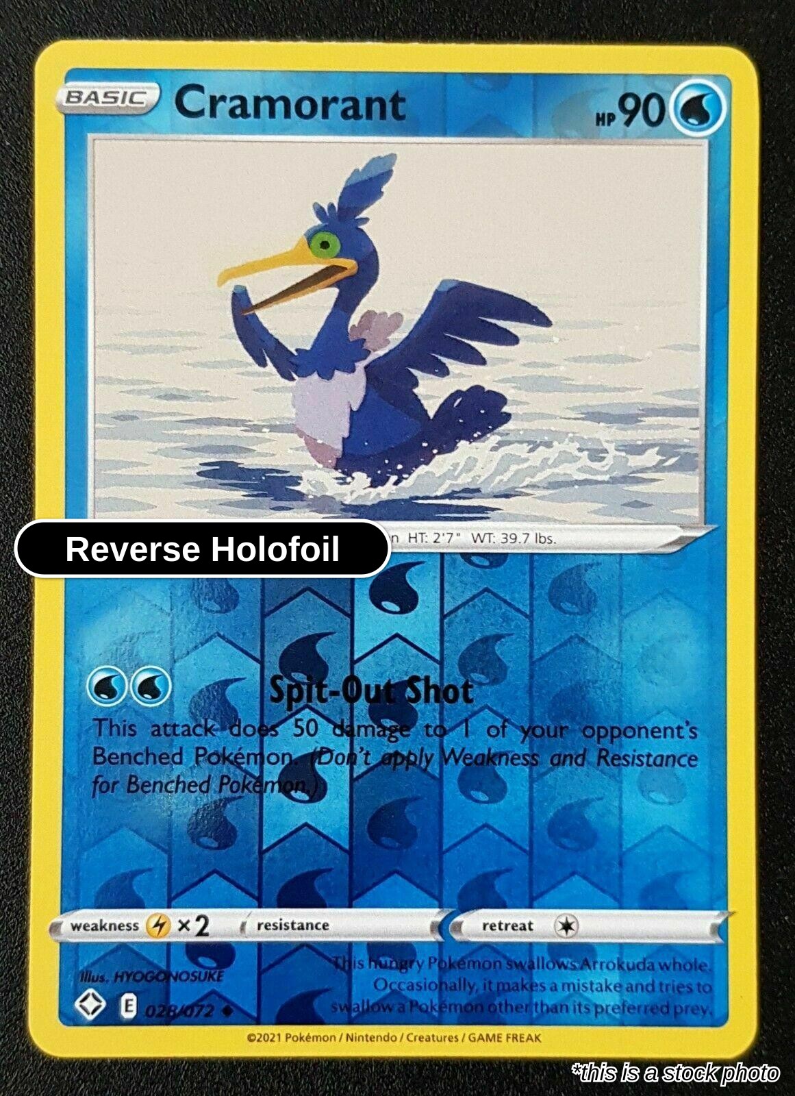 Cramorant - 028/072 - [SHF - Shining Fates] - Reverse Holofoil