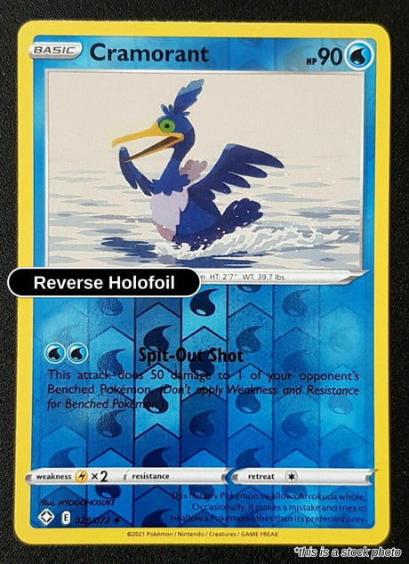 Cramorant - 028/072 - [SHF - Shining Fates] - Reverse Holofoil