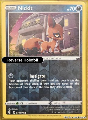 Nickit - 047/072 - [SHF - Shining Fates] - Reverse Holofoil