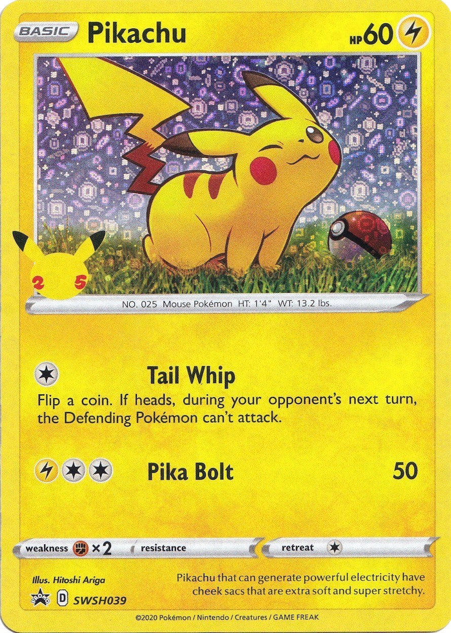 Pikachu - SWSH039 (General Mills) [MCAP - SWSH039]