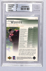 Tiger Woods 2001 Upper Deck #1 BGS 9