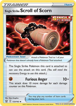 Single Strike Scroll of Scorn