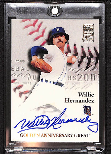 Willie Hernandez 2001 Topps Golden Anniversary Autographs #GAA-WH