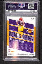 Load image into Gallery viewer, Anthony Davis 2019-20 Panini Mosaic Got Game? Silver Mosaic #6 PSA 10
