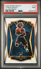 Load image into Gallery viewer, Tyrese Maxey 2020 Panini Select Silver Prizm #174 PSA 9
