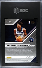 Load image into Gallery viewer, Anthony Edwards 2020-21 Panini Chronicles Green #295 SGC 9.5
