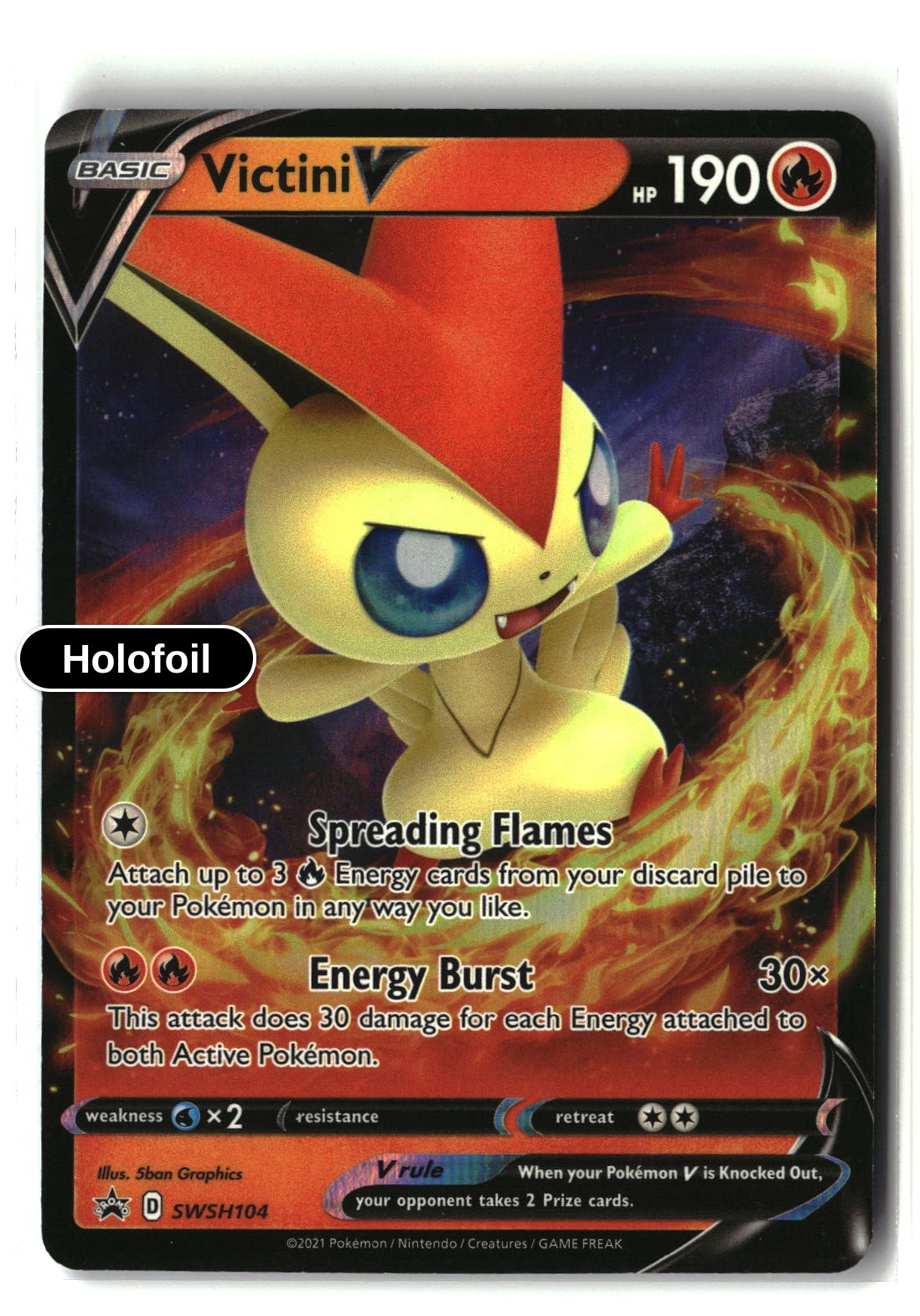 Victini V - SWSH104
