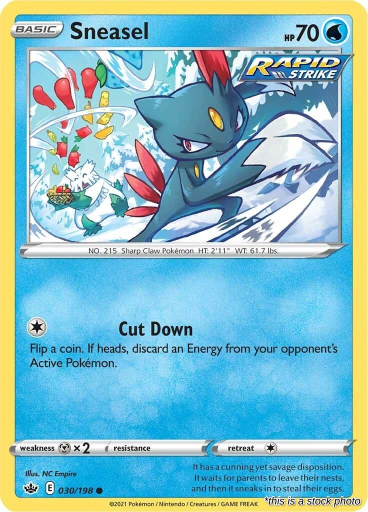 Sneasel - 030/198 - [SWSH06 - SWSH06: Chilling Reign]