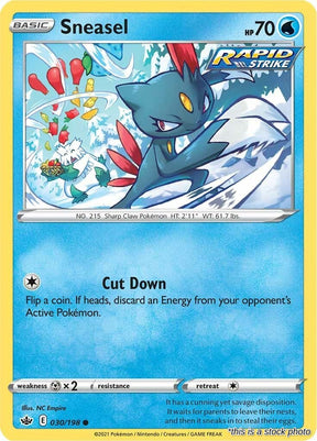 Sneasel - 030/198 - [SWSH06 - SWSH06: Chilling Reign]