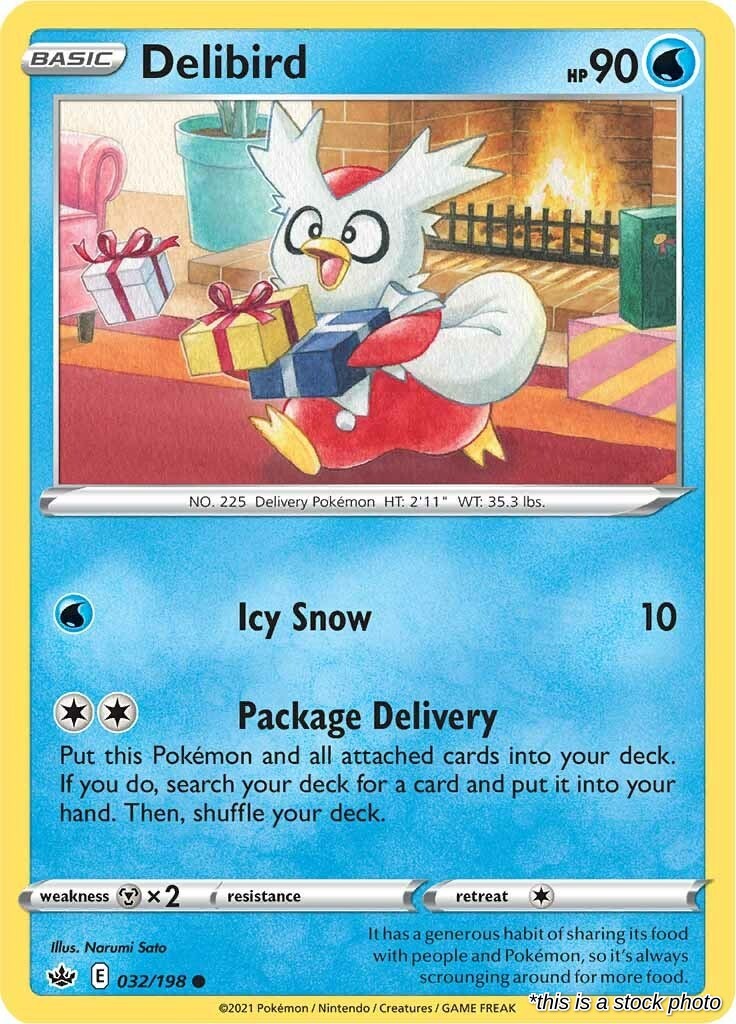 Delibird - 032/198 - [SWSH06 - SWSH06: Chilling Reign]
