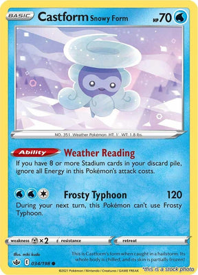 Castform Snowy Form