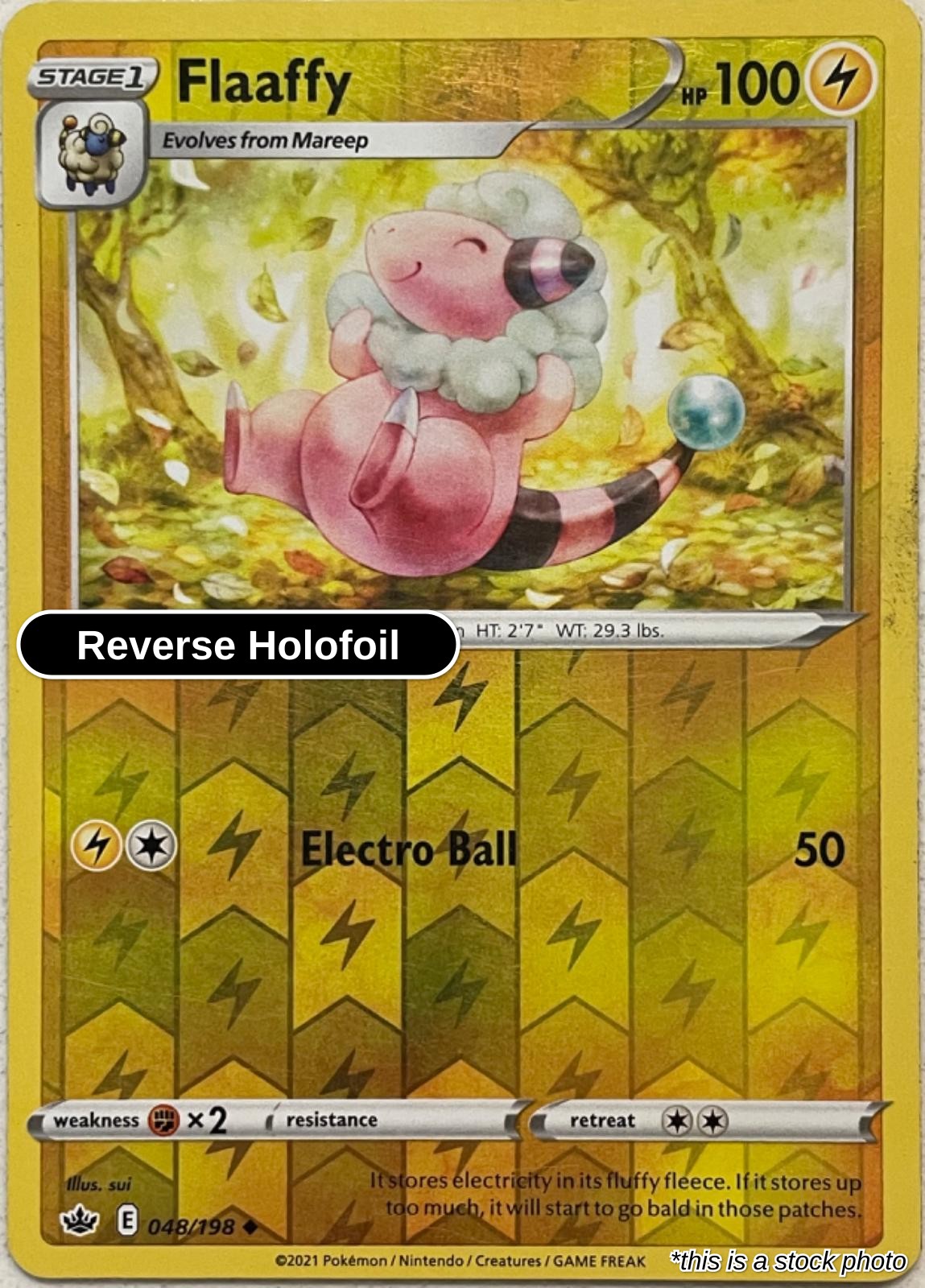 Flaaffy - 048/198 - [SWSH06 - SWSH06: Chilling Reign] - Reverse Holofoil