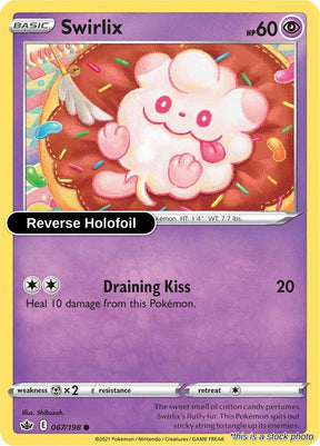 Swirlix - 067/198 - [SWSH06 - SWSH06: Chilling Reign] - Reverse Holofoil