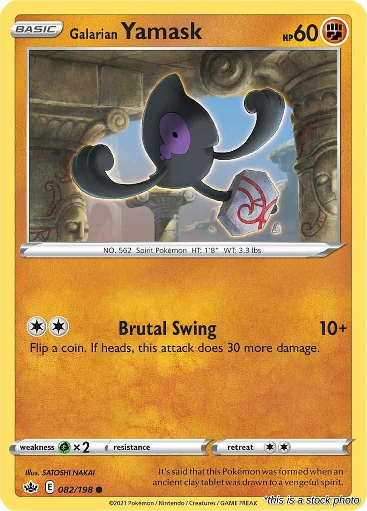Galarian Yamask - 082/198 - [SWSH06 - SWSH06: Chilling Reign]