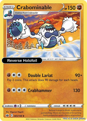 Crabominable - 085/198 - [SWSH06 - SWSH06: Chilling Reign] - Reverse Holofoil