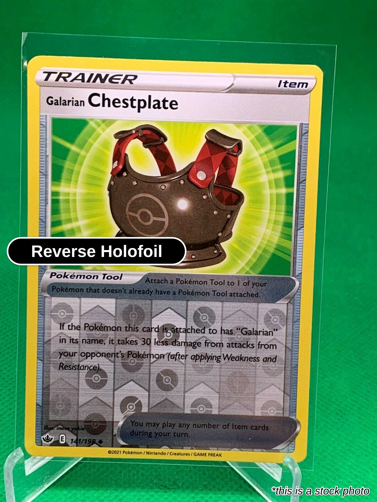 Galarian Chestplate - 141/198 - [SWSH06 - SWSH06: Chilling Reign] - Reverse Holofoil