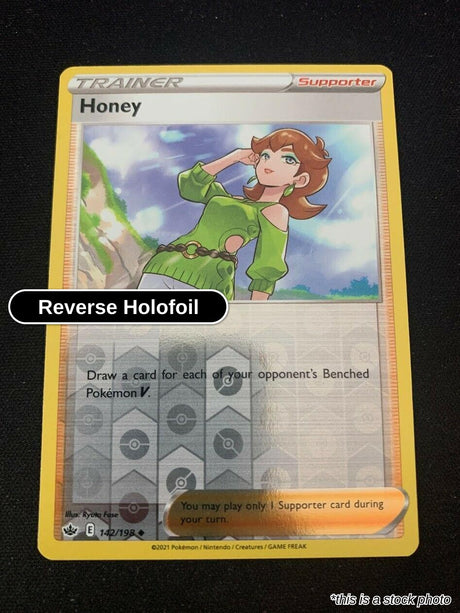 Honey - 142/198 - [SWSH06 - SWSH06: Chilling Reign] - Reverse Holofoil