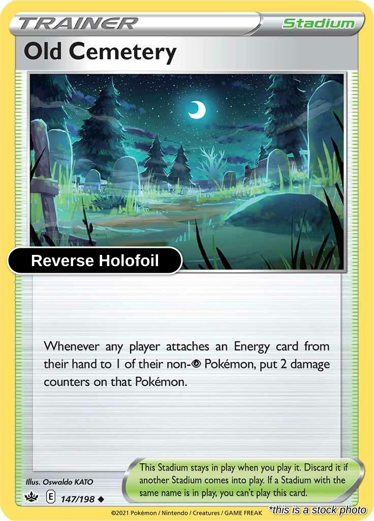 Old Cemetery - 147/198 - [SWSH06 - SWSH06: Chilling Reign] - Reverse Holofoil