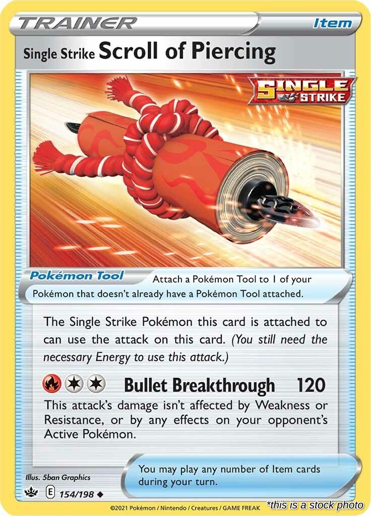 Single Strike Scroll of Piercing