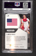 Load image into Gallery viewer, Lamelo Ball 2020 Panini Prizm Draft Picks Red Ice #43 PSA 10
