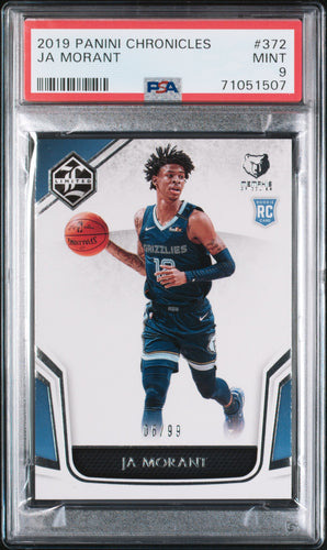 Ja Morant 2019-20 Panini Chronicles #372 /99 PSA 9