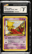 Load image into Gallery viewer, Abra Team Rocket 1st Edition #49/82 CGC 7

