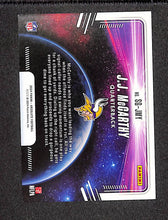 Load image into Gallery viewer, J.J. McCarthy 2024 Panini Absolute Star Gazing Red Spectrum #SG-JMY /150
