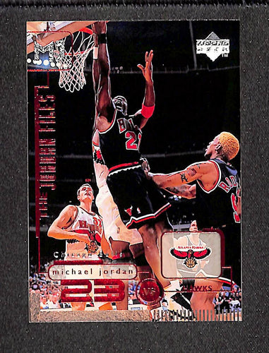 Michael Jordan 1998 Upper Deck Michael Jordan Living Legend #136