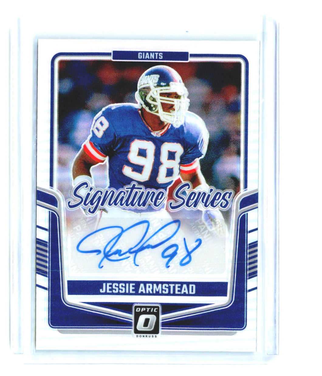 Jessie Armstead 2024 Donruss Optic Signature Series Holo #18