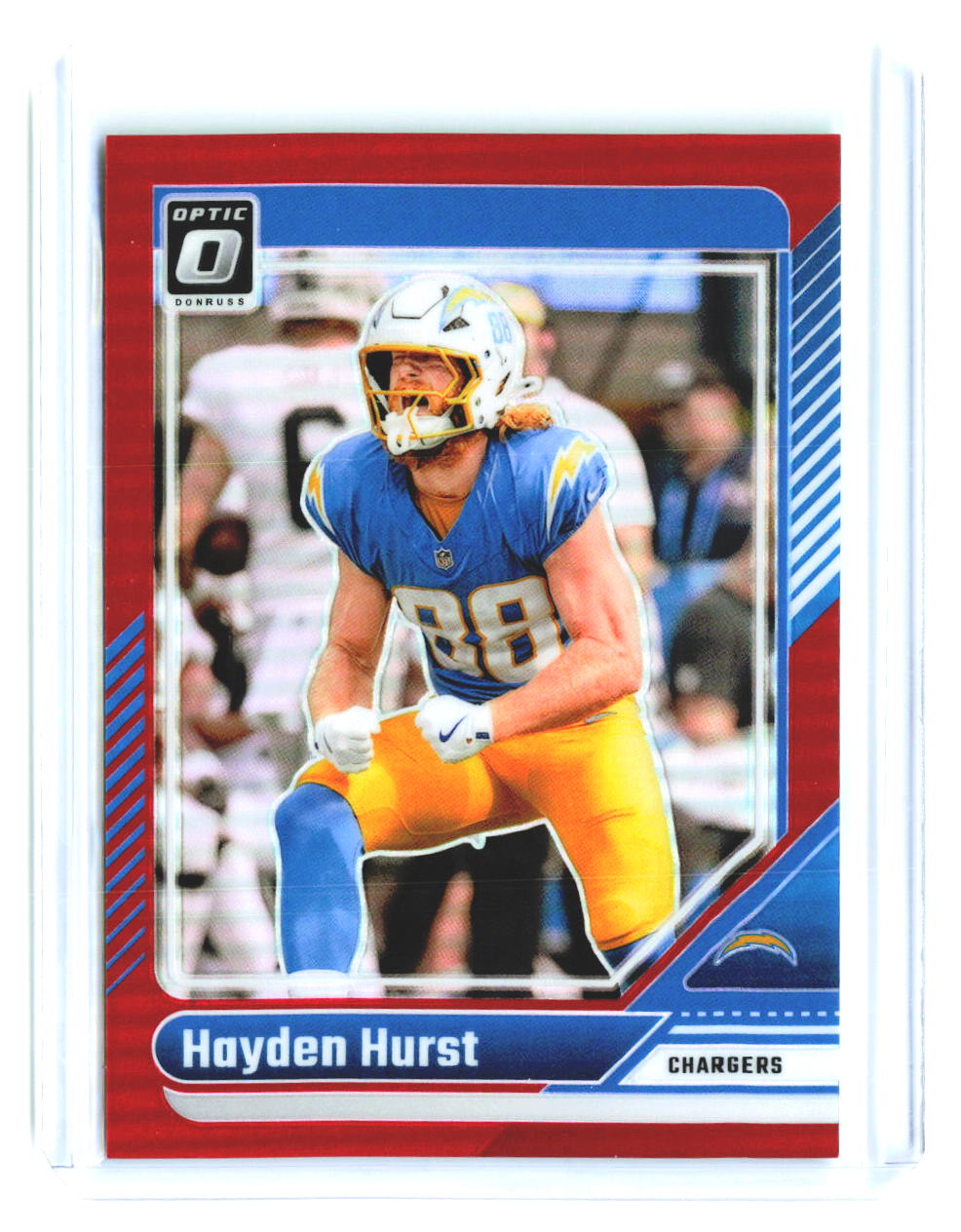 Hayden Hurst 2024 Donruss Optic Red #110 #/125